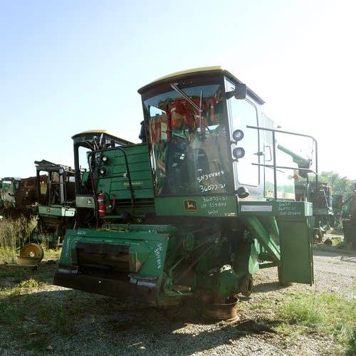 Used John Deere 6620 Combine parts.