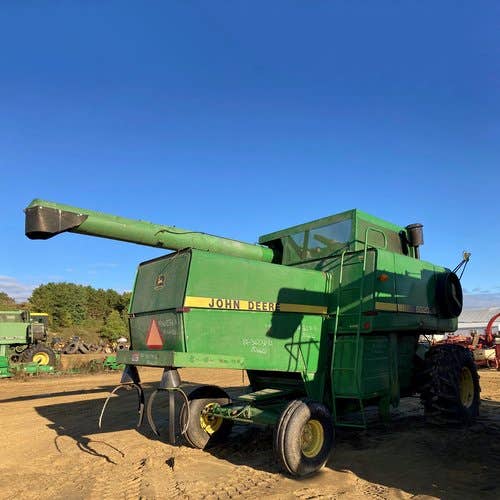 Used John Deere 6620 Combine parts.
