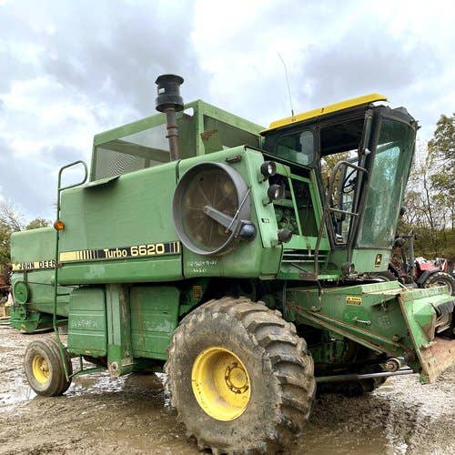 Used John Deere 6620 Combine parts.