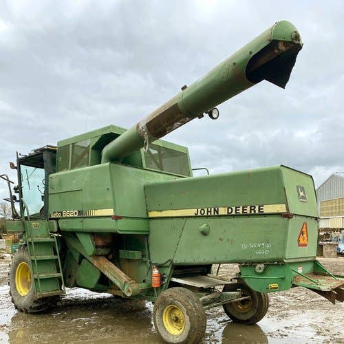 Used John Deere 6620 Combine parts.