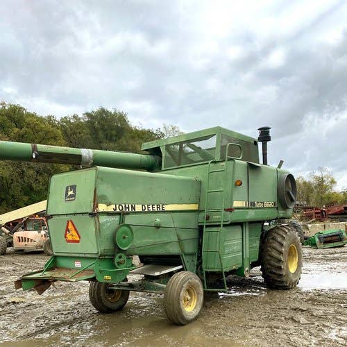 Used John Deere 6620 Combine parts.