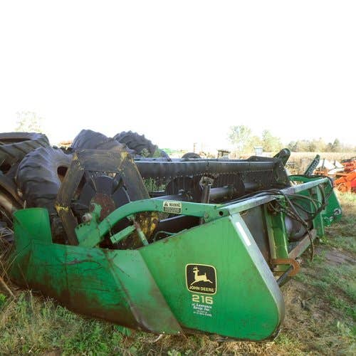 Used John Deere 6620 Combine parts.