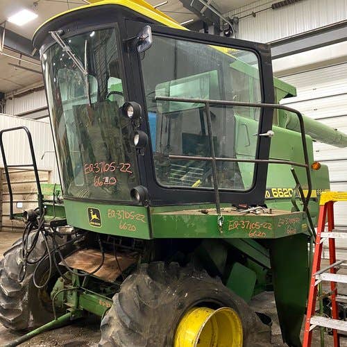 Used John Deere 6620 Combine parts.