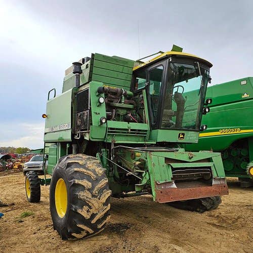 Used John Deere 6620 Combine parts.