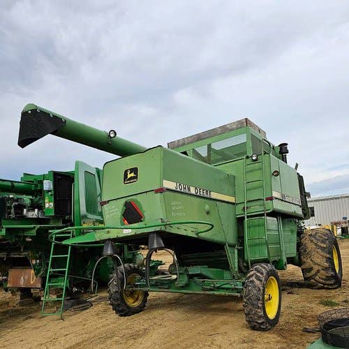 Used John Deere 6620 Combine parts.