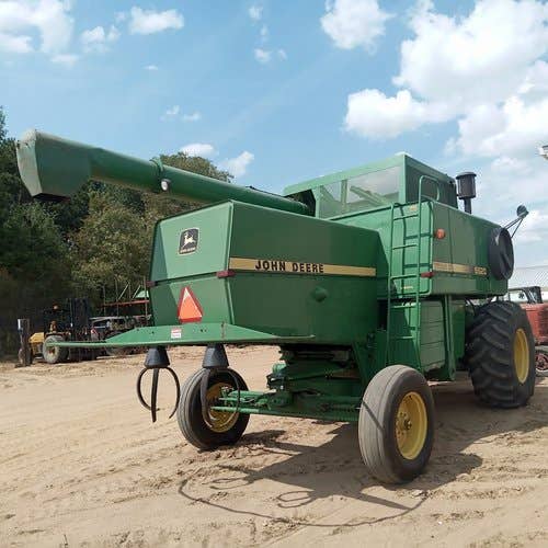 Used John Deere 6620 Combine parts.