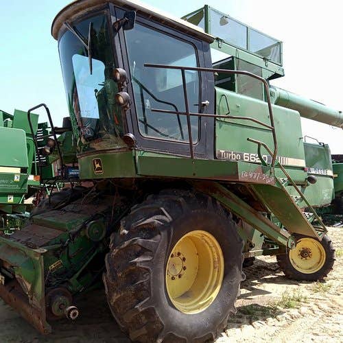 Used John Deere 6620 Combine parts.