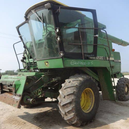 Used John Deere 6620 Combine parts.