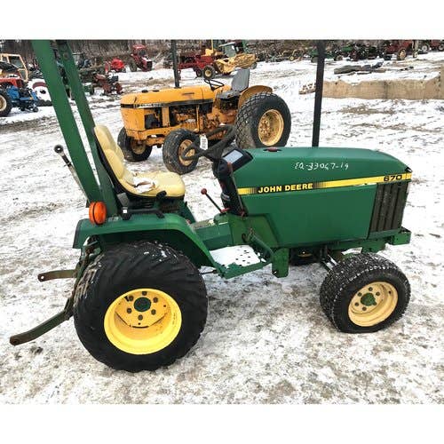 Used John Deere 670 Tractor parts.