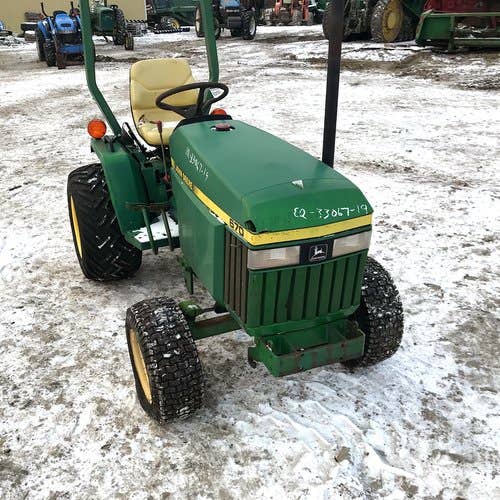 Used John Deere 670 Tractor parts.
