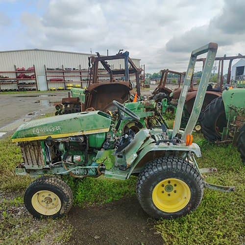 Used John Deere 670 Tractor parts.