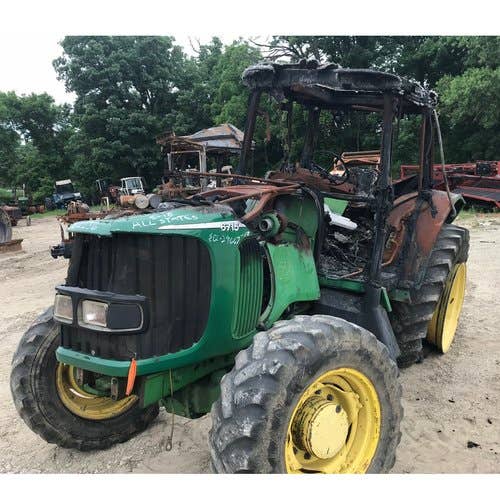 Used John Deere 6715 Tractor parts.