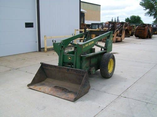 Used John Deere 70 Skid Steer Loader parts.