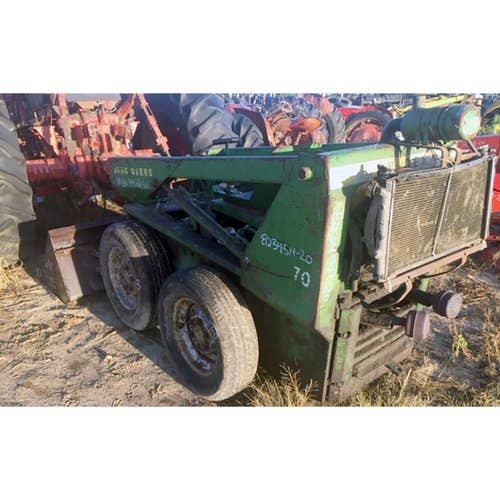 Used John Deere 70 Skid Steer Loader parts.