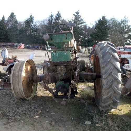 Used John Deere 70 Tractor parts.
