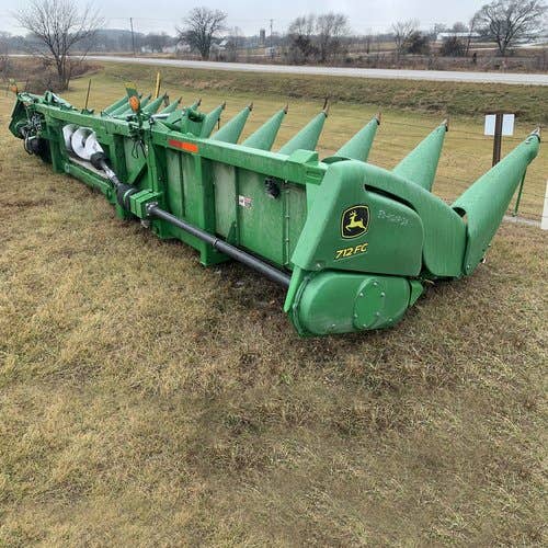 Used John Deere 712FC Header parts.