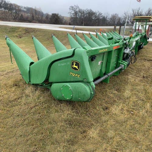 Used John Deere 712FC Header parts.