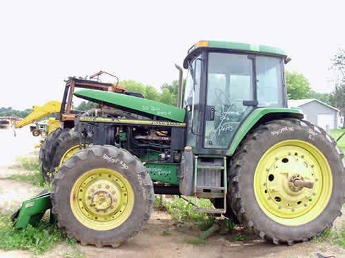Used John Deere 7200 Tractor parts.