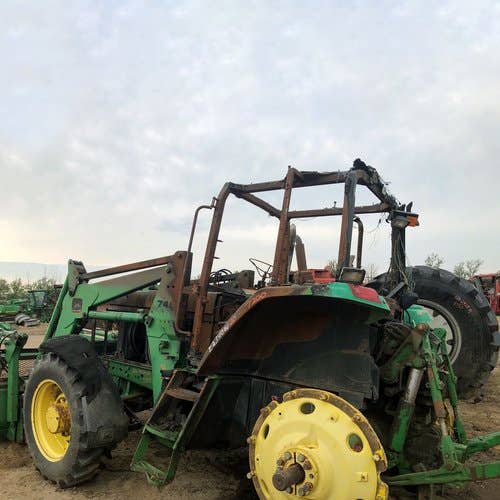 1994 Used John Deere 7200 Tractor parts.