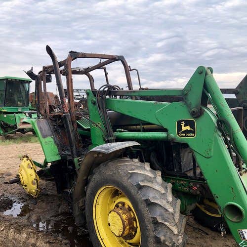 1994 Used John Deere 7200 Tractor parts.