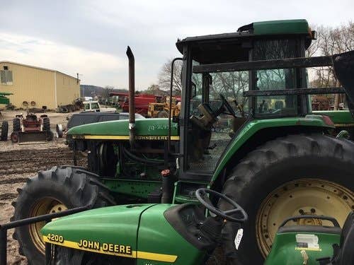 Used John Deere 7210 Tractor parts.