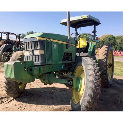 Used John Deere 7210 Tractor parts.