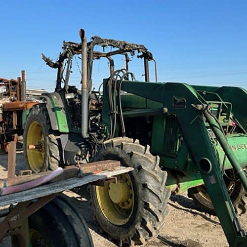 2000 Used John Deere 7210 Tractor parts.