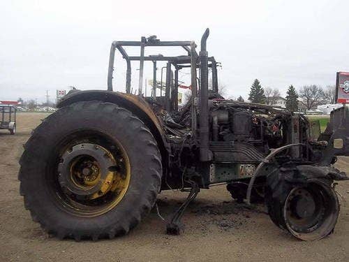 2010 Used John Deere 7230 Tractor parts.