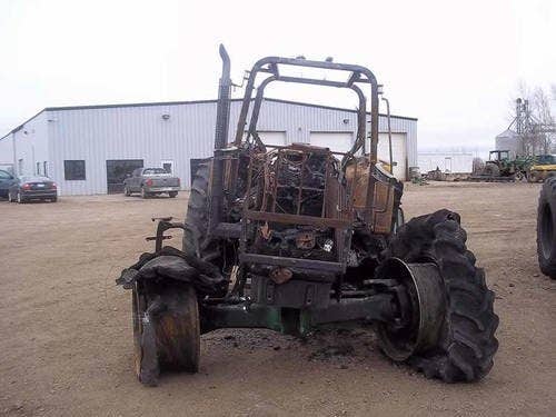 2010 Used John Deere 7230 Tractor parts.