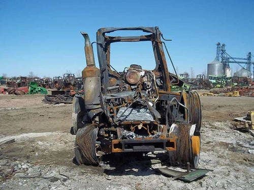 2013 Used John Deere 7230R Tractor parts.