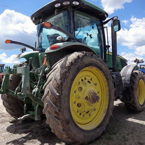 Used John Deere 7230R Tractor parts.