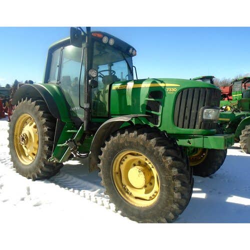 Used John Deere 7330 Tractor parts.