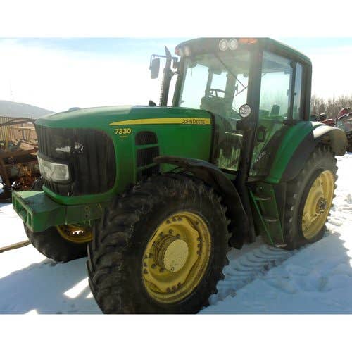 Used John Deere 7330 Tractor parts.