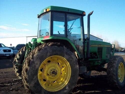 Used John Deere 7400 Tractor parts.