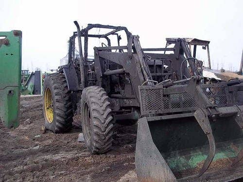 1994 Used John Deere 7400 Tractor parts.