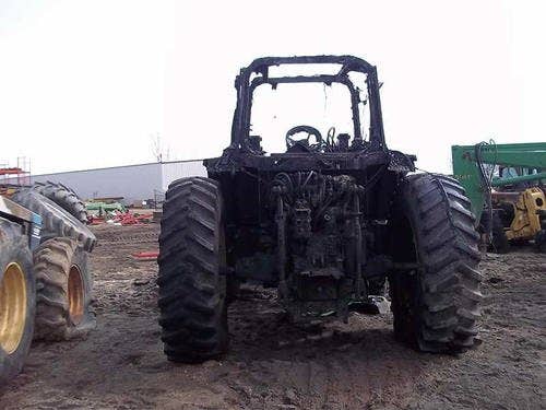 1994 Used John Deere 7400 Tractor parts.