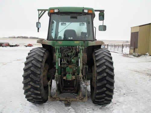 1996 Used John Deere 7400 Tractor parts.