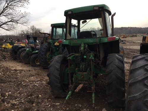 Used John Deere 7400 Tractor parts.