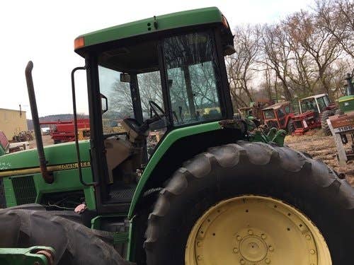 Used John Deere 7400 Tractor parts.
