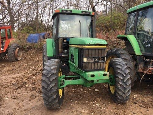 Used John Deere 7400 Tractor parts.