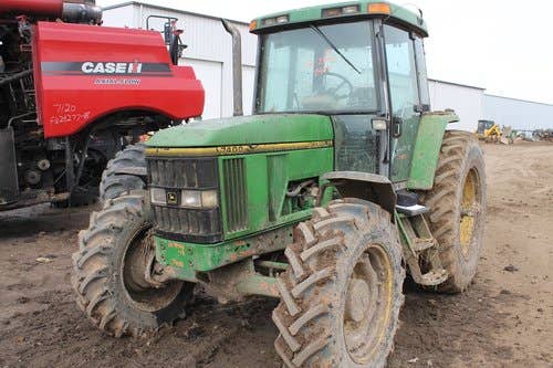 Used John Deere 7400 Tractor parts.