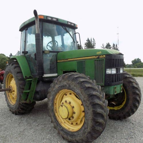 Used John Deere 7400 Tractor parts.