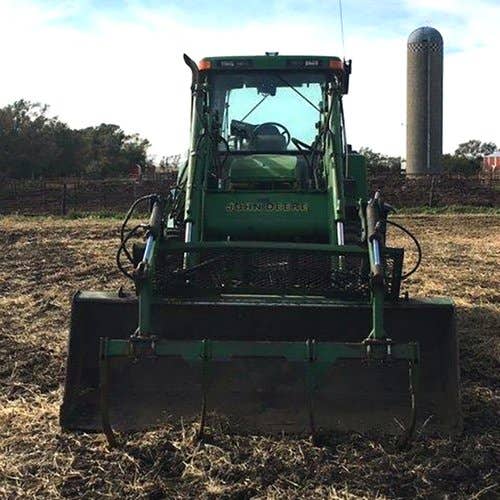 Used John Deere 7400 Tractor parts.