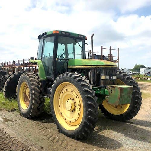 Used John Deere 7400 Tractor parts.