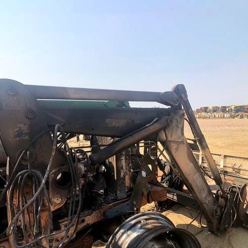 Used John Deere 741 Loader / Backhoe Attachments parts.