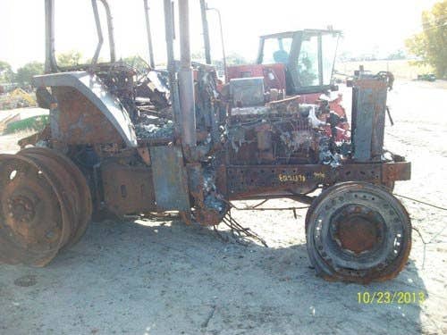 Used John Deere 7410 Tractor parts.