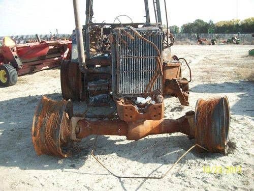 Used John Deere 7410 Tractor parts.