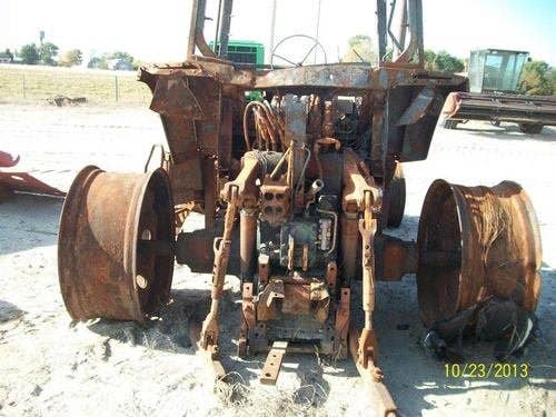 Used John Deere 7410 Tractor parts.