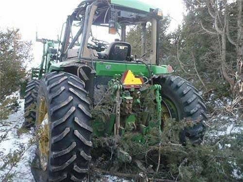 2001 Used John Deere 7410 Tractor parts.