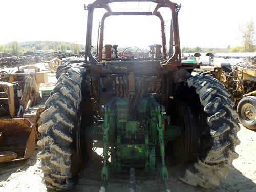 Used John Deere 7410 Tractor parts.